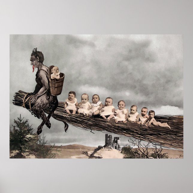 Affiche Krampus déplaisant (Devant)