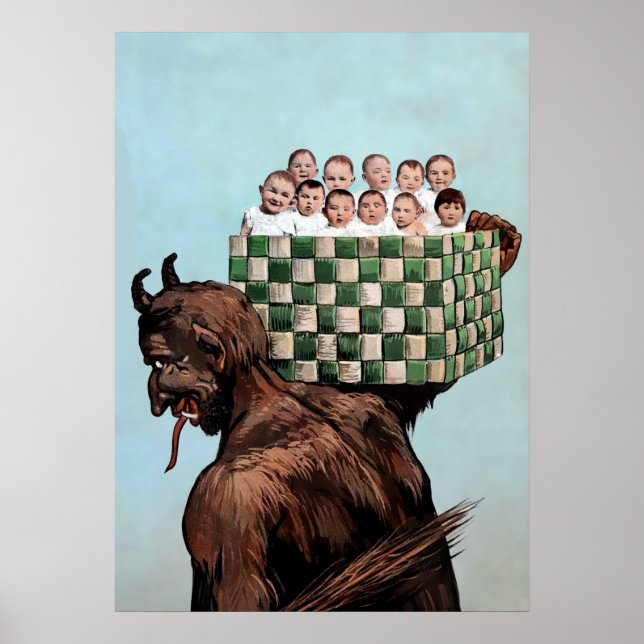 Affiche Krampus déplaisant (Devant)