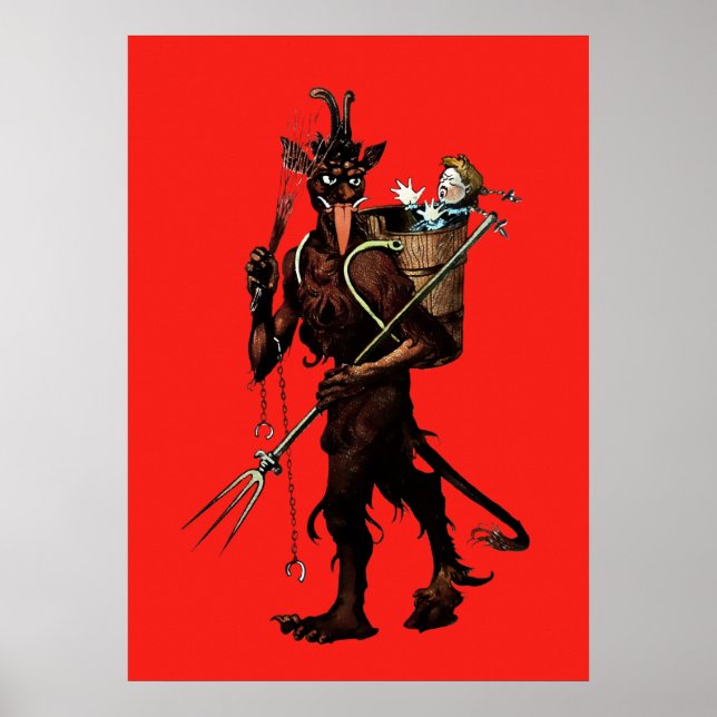 Affiche Krampus déplaisant (Devant)