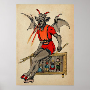 Affiche Krampus déplaisant