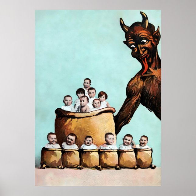 Affiche Krampus déplaisant (Devant)