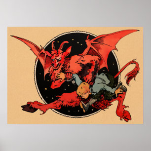 Affiche Krampus déplaisant