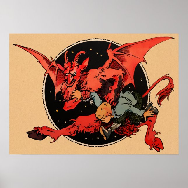 Affiche Krampus déplaisant (Devant)