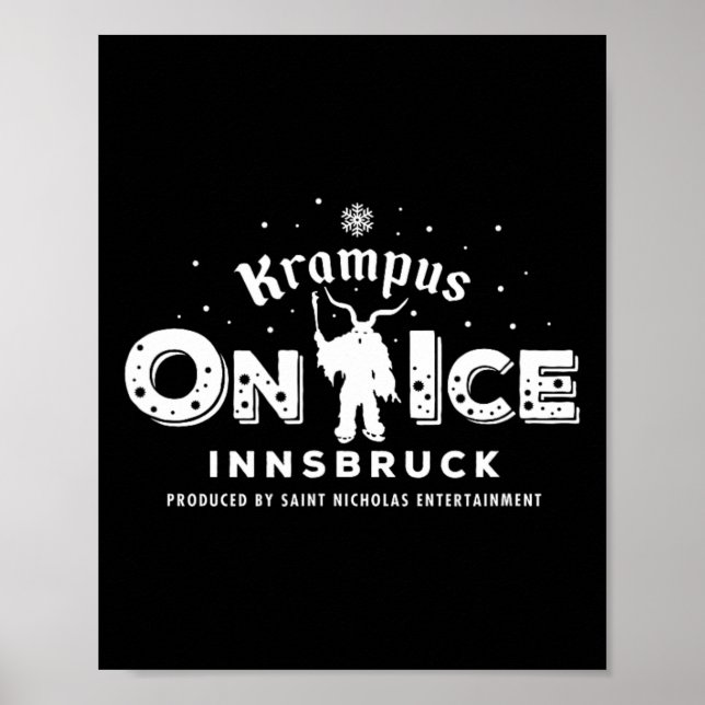 Affiche Krampus Run Innsbruck Autriche (Devant)