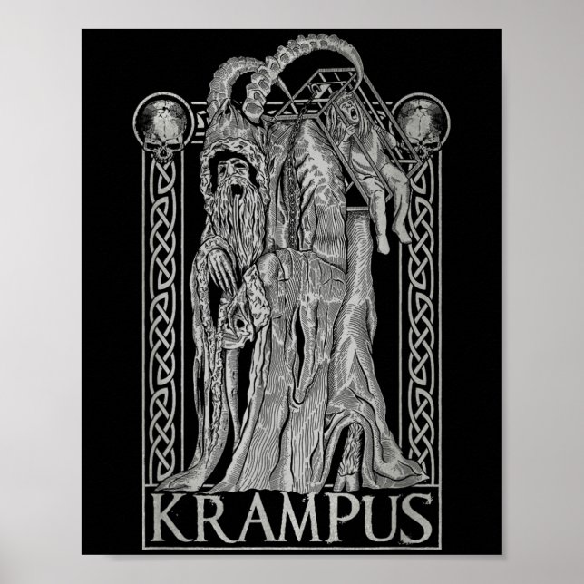 Affiche Krampus - Ss Von Krampus Dark Gothic Christmas  (Devant)