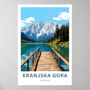 Affiche Kranjska Gora Slovénie Imprimer