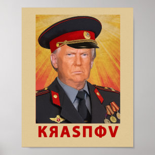 Affiche Krasnov Trump