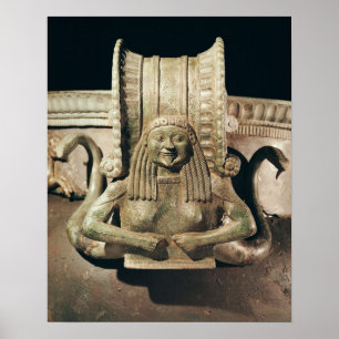 Affiche Krater, détail de la poignée