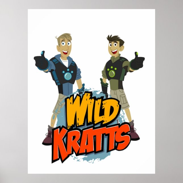 Affiche Kratts Sauvages Pouces Haut (Devant)