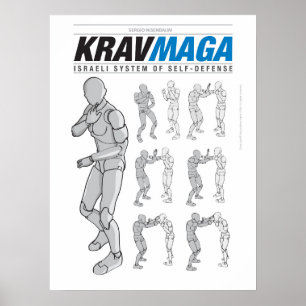 Affiche Krav Maga Defesas para Fora