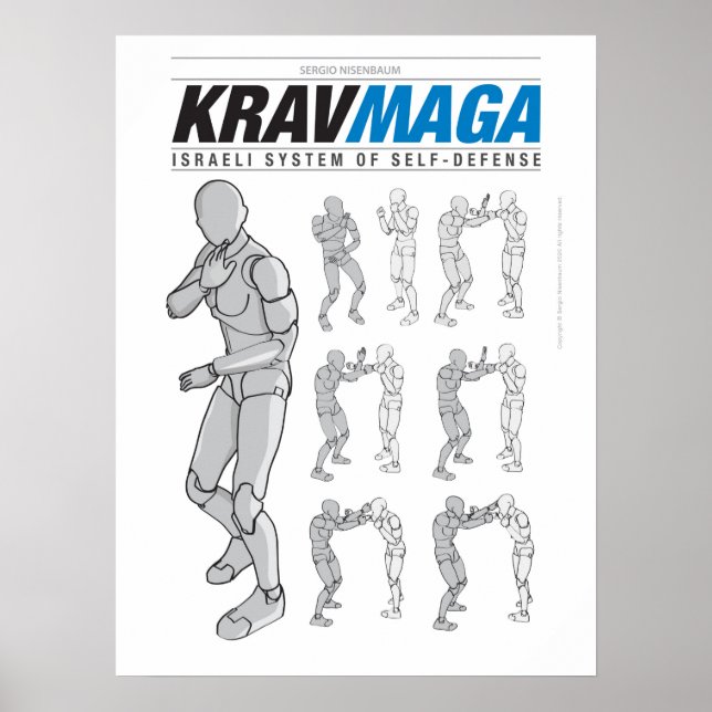 Affiche Krav Maga Defesas para Fora (Devant)