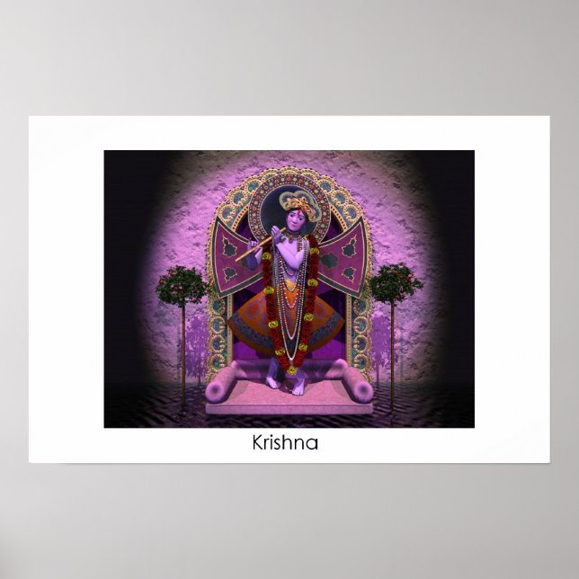 Affiche Krishna (Devant)