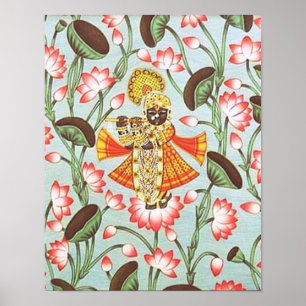 Affiche krishna pichwai