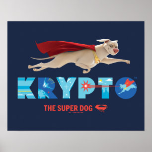 Affiche Krypto Le Super Chien