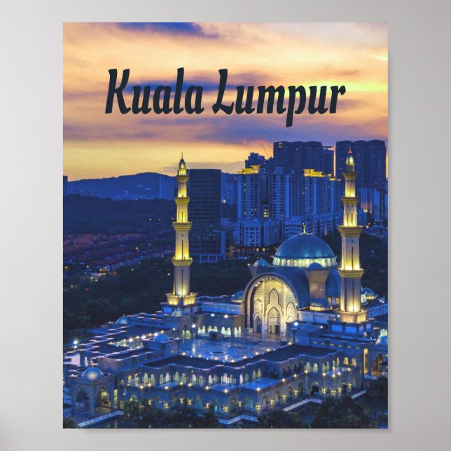 Affiche Kuala Lumpur (Devant)