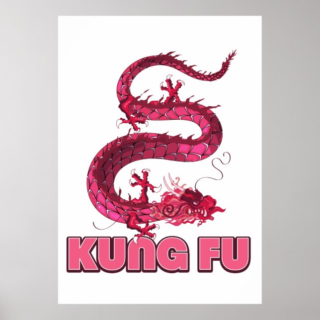 Affiche kung fu (Devant)