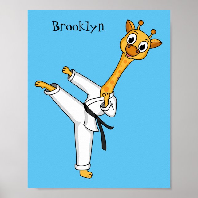 Affiche Kung Fu giraffe (Devant)