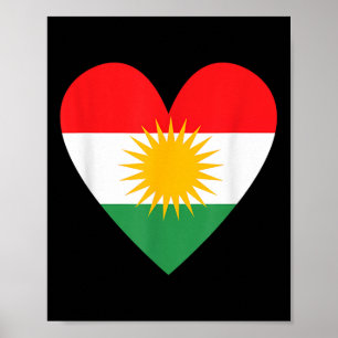 Affiche Kurdistan Cadeau Kurde Son Biji Newroz Kurde Rojav