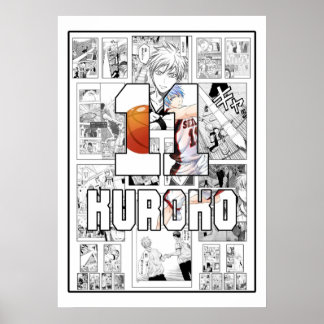 Affiche Kuroko No Basket Tetsuya Kuroko 11