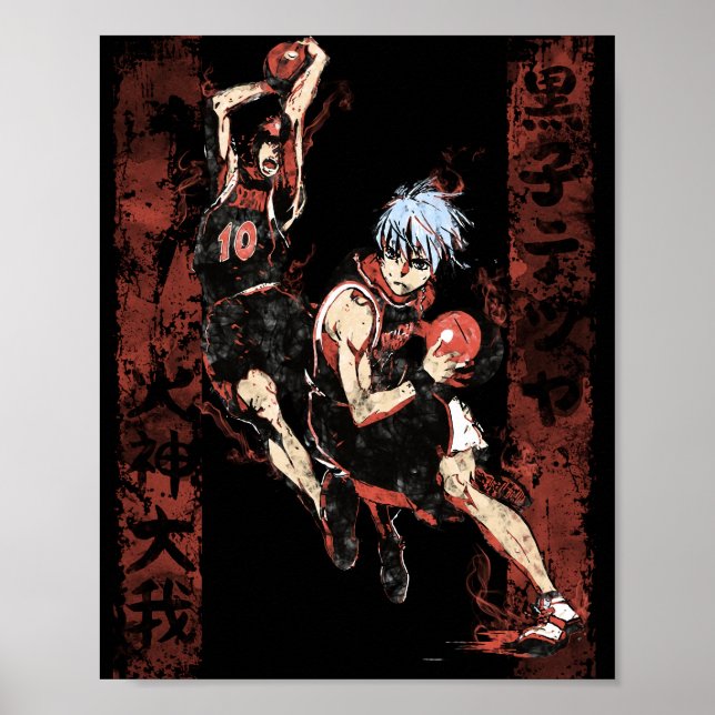 Affiche Kuroko & Taiga (Devant)