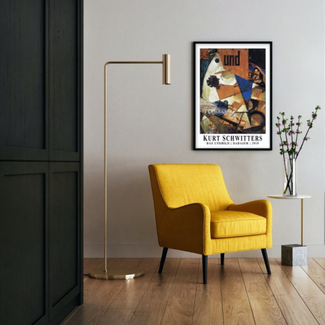 Affiche Kurt Schwitters Das Bild (Créateur téléchargé)