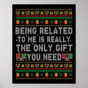 Affiche Kwanzaa Etre Lié À Moi Est Vraiment Le Seul Gif