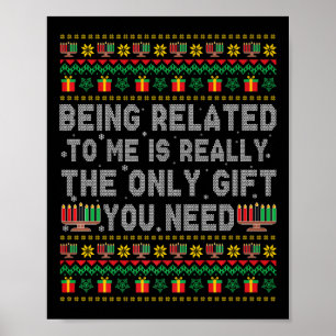 Affiche Kwanzaa Etre Lié À Moi Est Vraiment Le Seul Gif