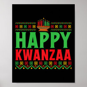 Affiche Kwanzaa - Happy Kwanzaa