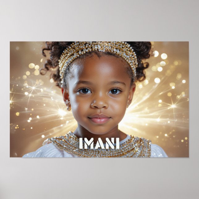 AFFICHE KWANZAA - IMANI - (Devant)