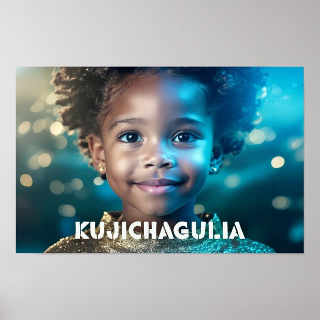 AFFICHE KWANZAA - KUJICHAGULIA -  (Devant)