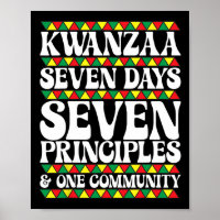Kwanzaa Sept Jours Sept Principes Une Communauté