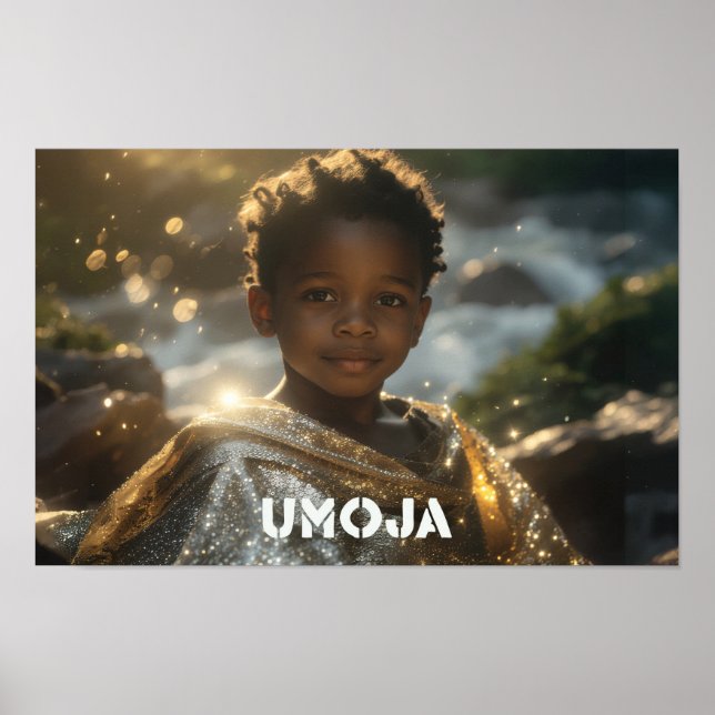AFFICHE KWANZAA - UMOJA (Devant)