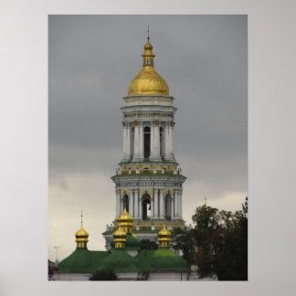 Affiche Kyiv Pechersk Lavra, Église, Tour