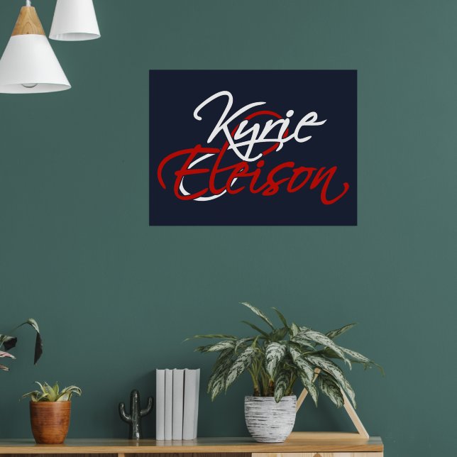 Affiche Kyrie Eleison (Salon 1)