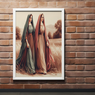 Affiche L’amour et la fidélité de Ruth à travers le voyage