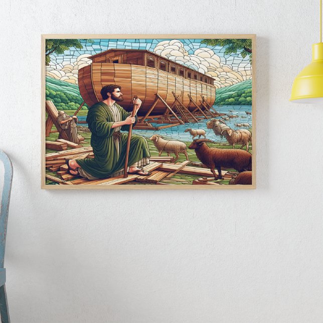 Affiche L’appel divin de l’Arche de Noé se déroule (Créateur téléchargé)
