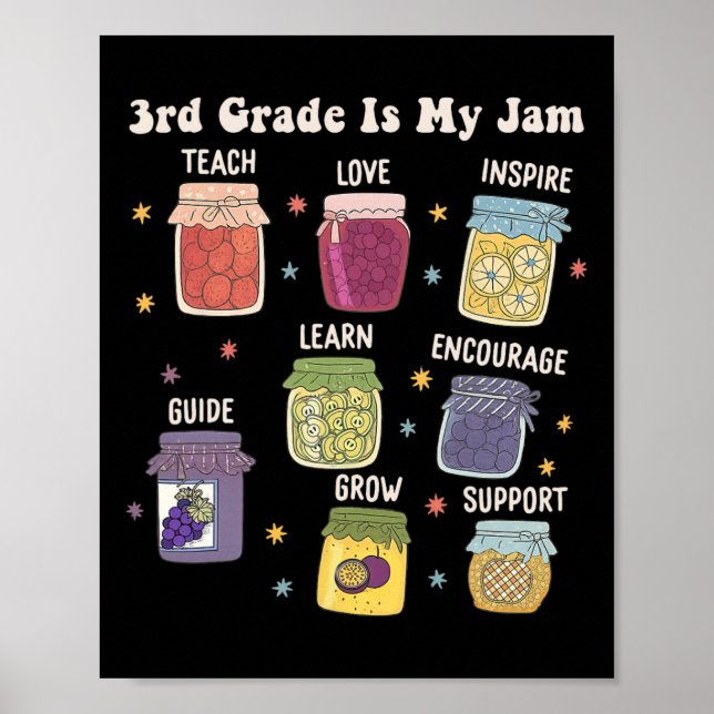 Affiche La 3e année est mon truc Prof adorable Élève Ck à  (Devant)