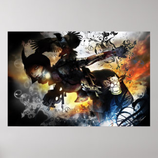 Affiche La balise sur l'affiche