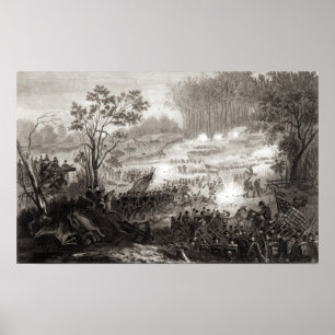 Affiche La bataille à l'atterrissage de Pittsburg