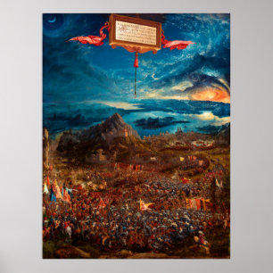 Affiche La bataille d'Alexandre à Issus (1529)