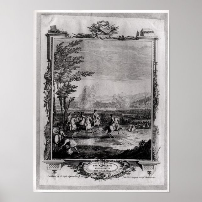 Affiche La bataille de Blenheim (Devant)