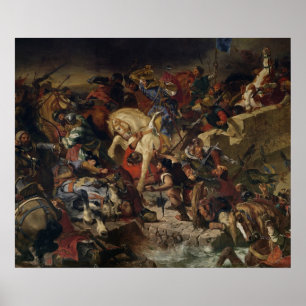 Affiche La bataille de Taillebourg, le 21 juillet 1242,