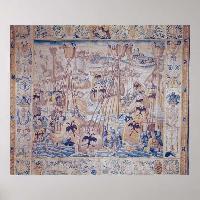 Affiche La bataille de Tunis ou Lepanto (Devant)