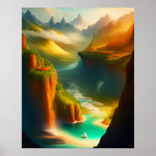 Affiche La beauté de la nature dans toutes ses couleurs