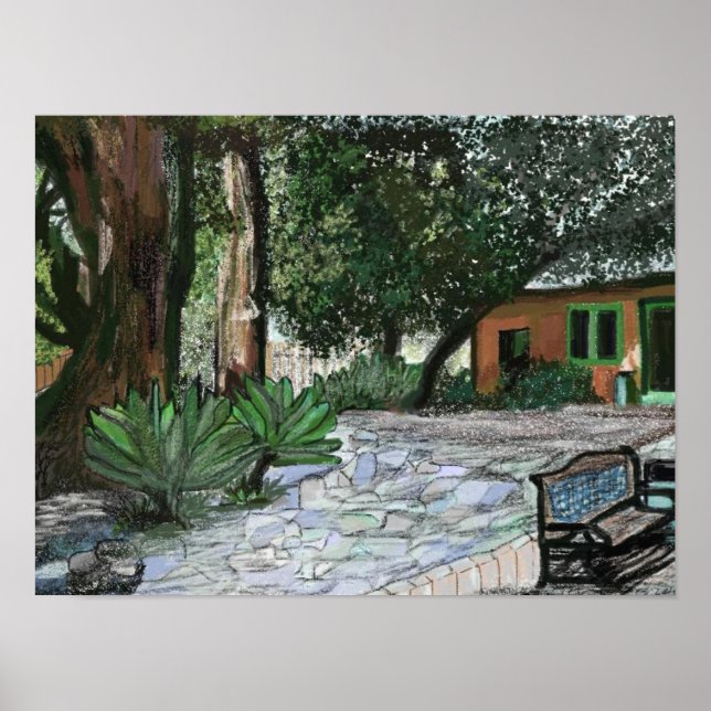 Affiche La beauté d'Ojai Print (Devant)