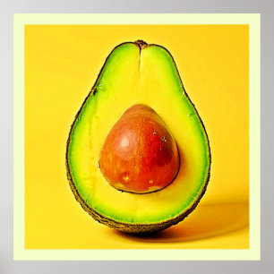 Affiche La beauté d'une conception d'Avocado saine