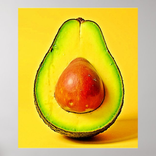 Affiche La beauté d'une conception d'Avocado saine (Devant)