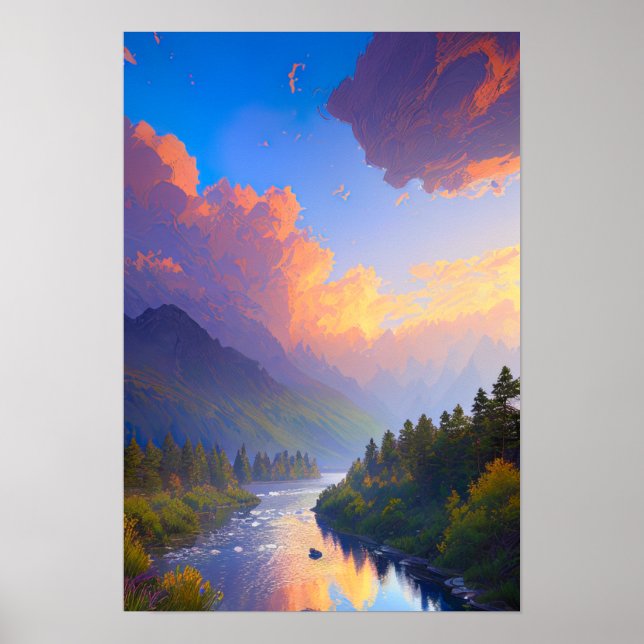 Affiche La beauté dynamique de la nature (Devant)