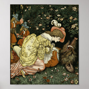 Affiche La beauté et la bête