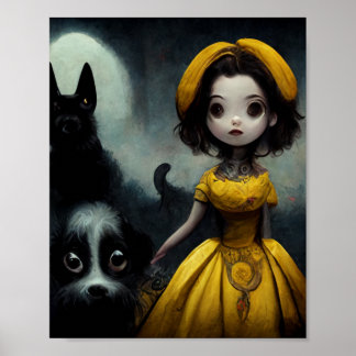 Affiche La beauté et sa bête